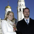 The Crown Prince and Crown Princess in Moscow (Photo: Bjørn Sigurdsøn, Scanpix)